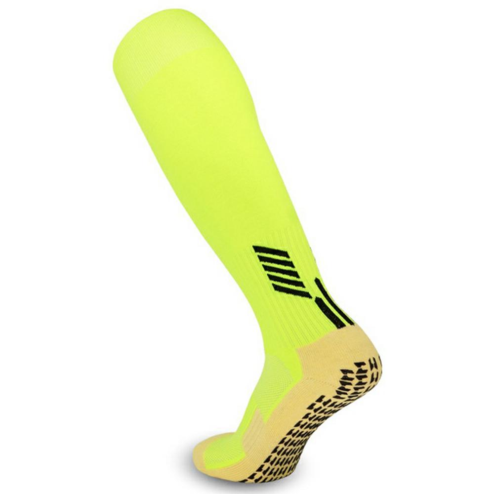 

LINGTU CJM613 1 Pair Knee High Soccer Socks Breathable Slip-Proof Sports Socks for Men, S Size, 28-33 Fluorescent Green