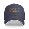 Washed Unisexs Baseball Cap Padel The EleUnisexts Racket Science Trucker Snapback Caps Dad Hat Chemistry Golf Hats