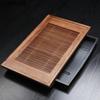 Chinese Traditional Drawer type Solid Wooden tea tray Household Tea table Teaware Organizer High Quality Double-use serving tray