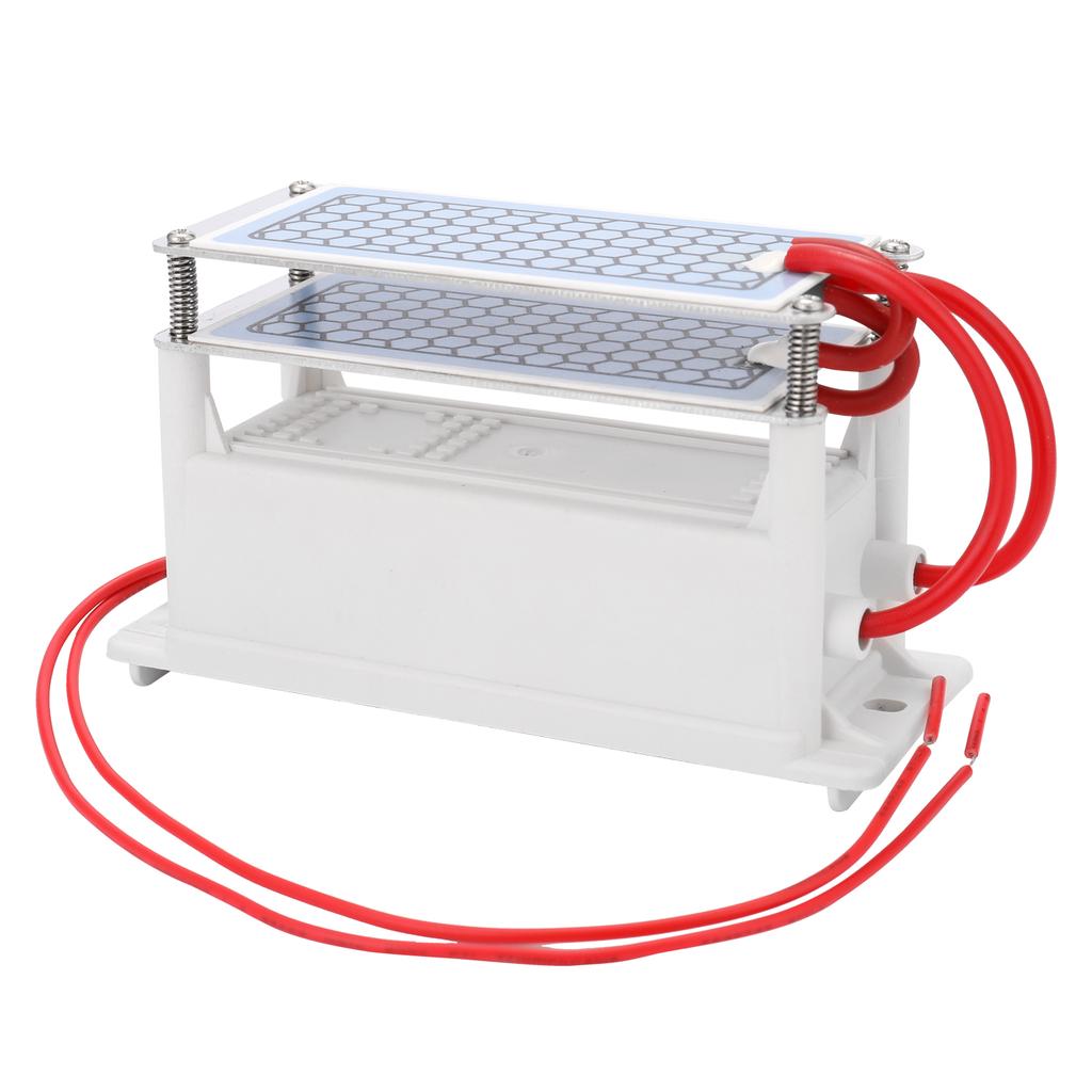 Generator de ozon ceramic portabil 10g/h Ozonizator cu placă dublă integrată