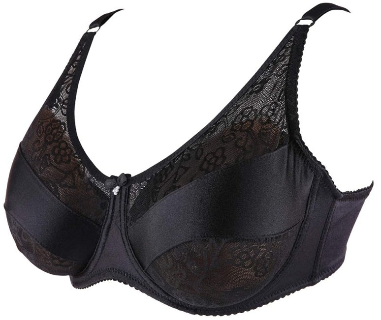 Soutien-Gorge Spécial Prothèse Mammaire Brace Noir - CrossGearX - Soutiens-Gorges