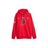 Puma Scuderia Ferrari Race Garage Crew Толстовка с буквенным узором Мужские топы Красный 621119-02