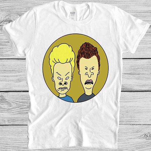 Beavis And Butthead T Shirt  Gift Funny Cool Retro Vintage Cool Tee 812 Unisex T-Shirt XL