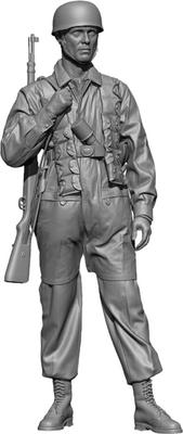 Modelo H3 Soldado Alemão da Segunda Guerra Mundial em repouso Kit de Resina HS35090 1/35 Fallschirmjäger #5 (pessoa)