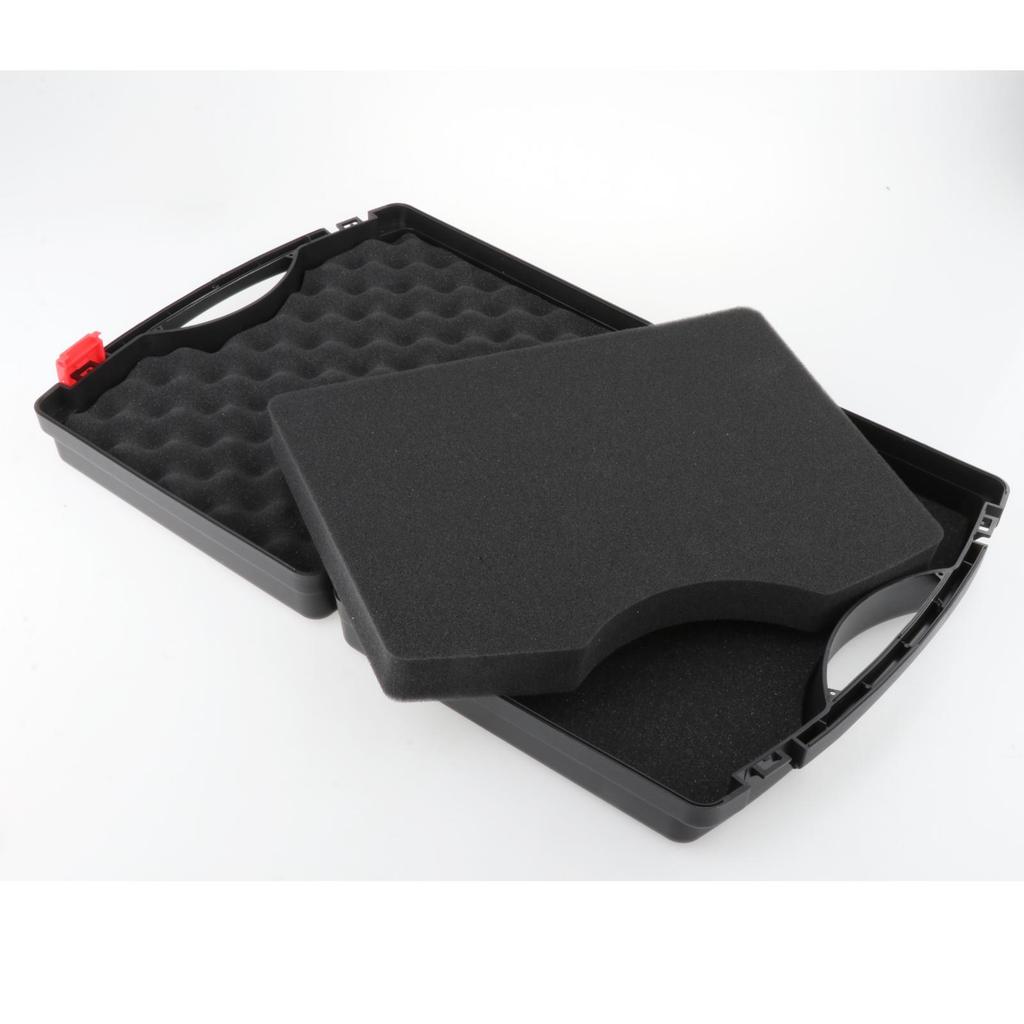 Protective Toolbox with Sponge Storage Box Wear Resistant Lockable Watertight Screws Carry Tools Box Anti Impact for Workplace