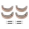 Front & Rear Brake Shoes For Honda CT70 CT90 CT125 TL125S TL250 Trail ST90