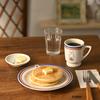 Kinsho Ceramics Dick Bruna Nappy Retro Cafe Floral Made in 408103 White "Miffy" Plate, Plate, Approx. 9.5cm, Style, Design, Japan,