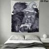 Ranni Moon Wall Hanging Printed Fabric Blanket Decorative Tapestries for Bedroom Living Room Home Decor