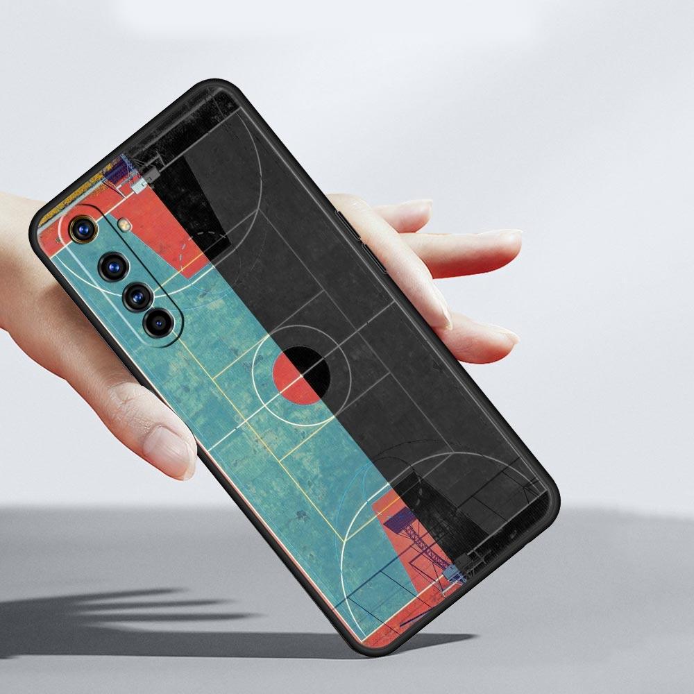 Football Basketball Tactical Board Case For Realme C67 C63 C55 C53 C35 C25 C21 GT 2 3 5 6 10 11 12 13 Pro Soft TPU Phone Cover