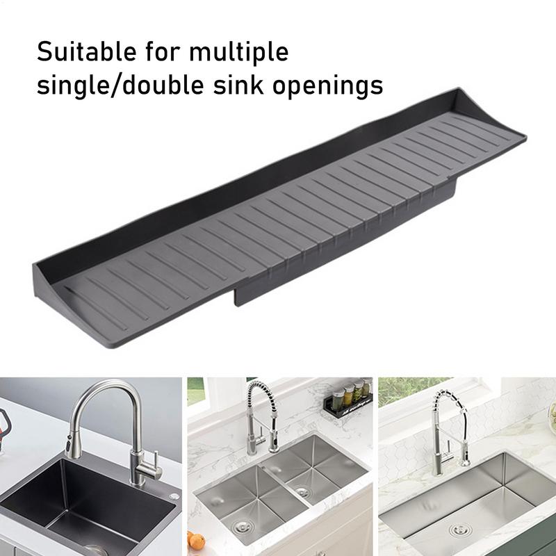 Silicone Sink Edge Protector Kitchen Sink Edge Splash Guard Splash Guard For Bathtub Sink Sink Protectors For Kitchen And