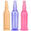 Beer Bottle Female Simulation Penis Crystal Transparent Dildo Adult Female Masturbation Stick