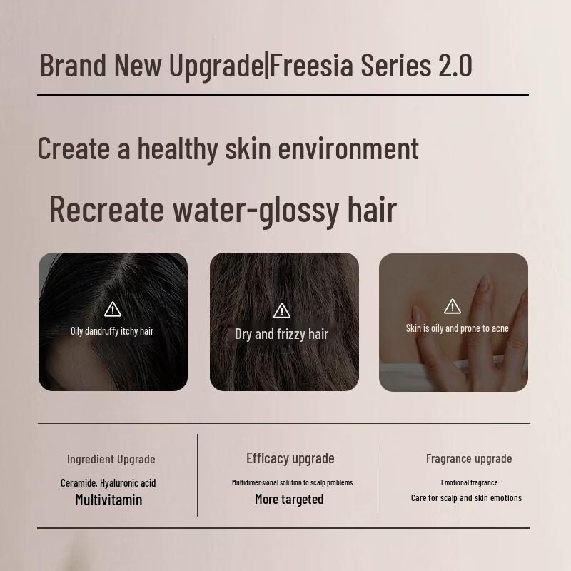 Baitina Freesia Scented Shampoo & Body Wash Set