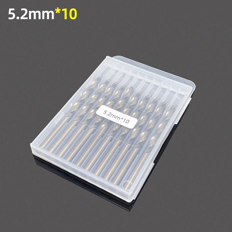 1 MM-13 MM Kobalt Schnellarbeitsstahl Spiralbohrer Loch M35 Edelstahl Werkzeugsatz Die gesamten Bodenmetall-Reibahlen-Werkzeuge