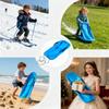 Snow Sled Board Lightweight High Speed Slides Toy Kids Heavy Duty Snow Sledge for Park Beach Mountains Ice Grass Sand for Men