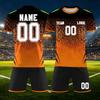 Custom DIY Two Piece Jersey Set Short Sleeve Shirt and Shorts Personalized and Number for Sports Team Uniforms