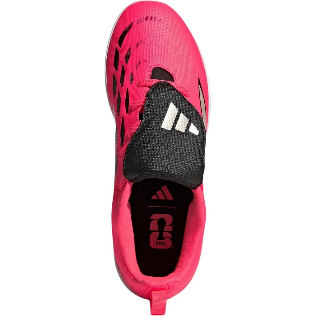 adidas Predator Club Ft El Tf Comfortable Fit Low Top Soccer Shoes Kids Soccer Shoes Rose-Pink Black HQ2274