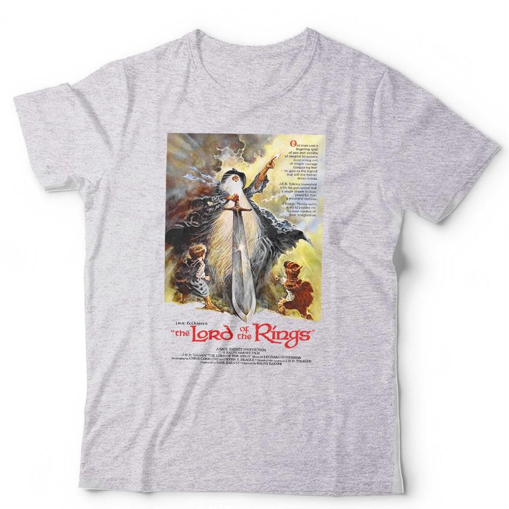 LOTR 1978 Animated Movie Poster Unisex Kids T Shirt Vintage Retro Tolkien
