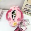 Grab machine plush toy cute children's hand bag shoulder crossbody fashion personalized small bucket bag