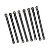 8pcs M3 Aluminum Alloy Link Rod Linkage Set for   SCX10 RC Crawler Car Upgrade Parts