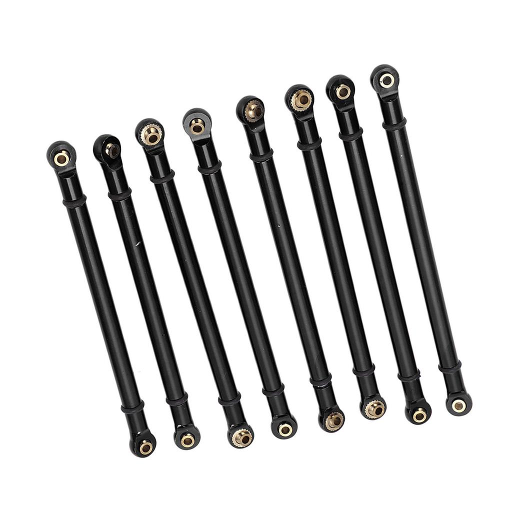 8pcs M3 Aluminum Alloy Link Rod Linkage Set for   SCX10 RC Crawler Car Upgrade Parts