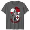 St Georges Day Costume Idea English Flag Rose Unisex Tshirt