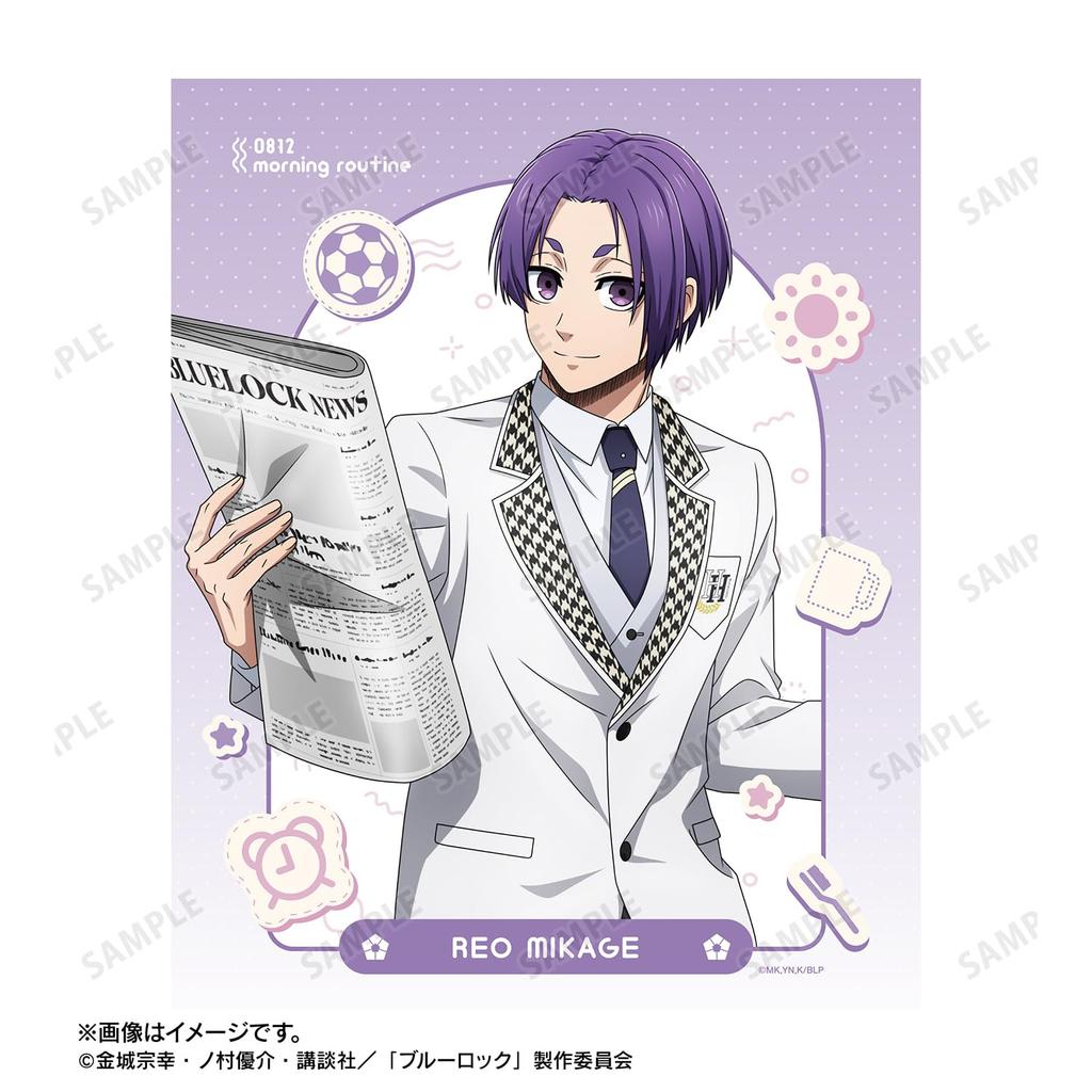 TV Anime Newly Drawn Reo Mikage Morning Routine Canvas Board "Blue Lock" Ver.