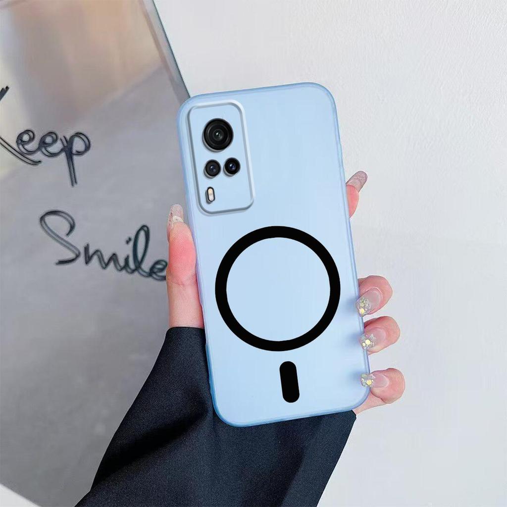 Case for Vivo Y53s 4G,Y51,Y31 2020 Premium Magnetic Matte Phone Casing Protection Cover