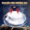 LED Motorcycle Auxiliary Spotlights Hi/Low Beams With Red Devil Eyes Driving Fog Lights for Truck Golf Cart SUV ATV 4X4 12V 24V