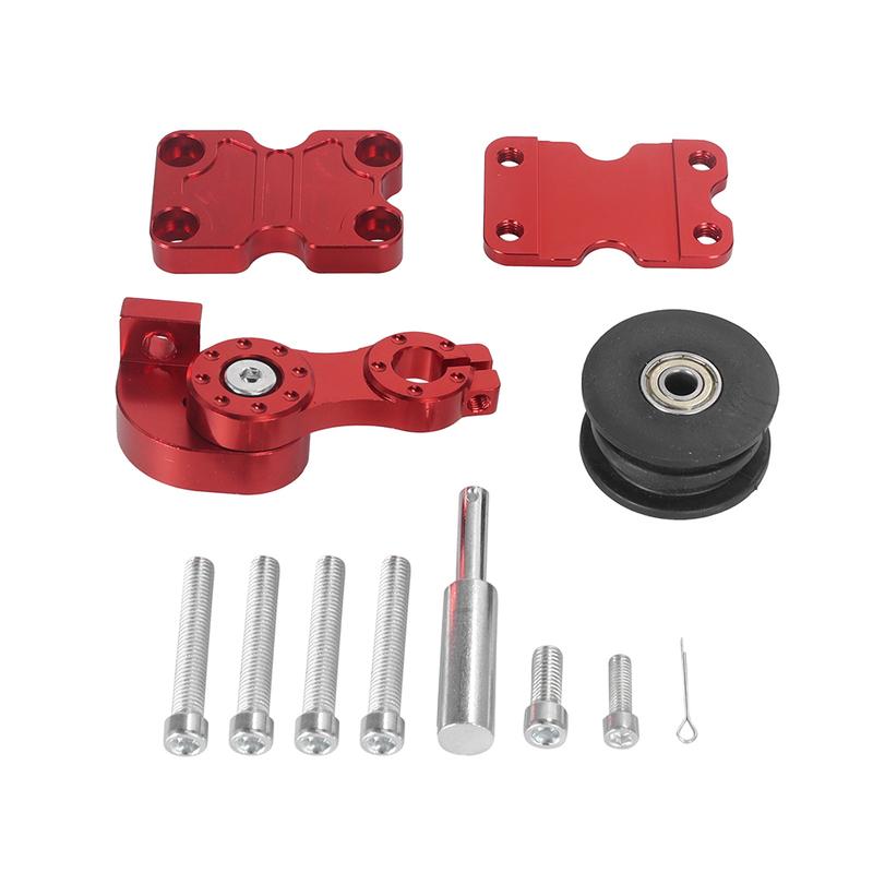 Motorcycle Adjuster Wheel Chain Tensioner CNC Aluminum Modification Spoke Chain Transmission Parts for Beach Bike Chopper ATV