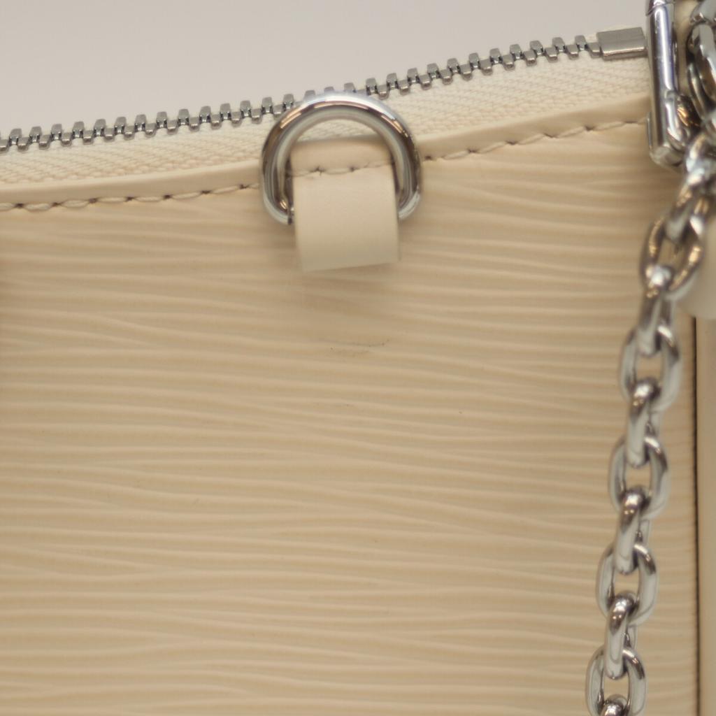 Louis Vuitton M80479 21 Jahre alter Epi Cream Easy Pouch Umhängetasche Anspruch Gebraucht