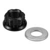 NICECNC For 2025 2024 Surron Light Bee X S L1E Surron Ebike Rear Stunt Pegs Chain Tensioner Adjuster Blocks Rear Axle Nut Kit
