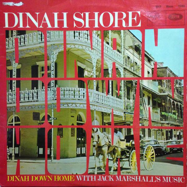 

LP Record DINAH SHORE - Dinah, Down Home MFP1086 Music For Pleas UK Jazz Used