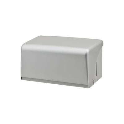 KAKUDAI GAONA Pappershanddukshållare, Mellanstorlek, Rymmer 200 Ark, Matt Silver, GA-ME029