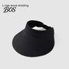 Heat Dissipation Hat Summer Foldable Sun Hat, Adjustable Elastic Buckle Braided Straw Open Top Portable Beach Travel for Women