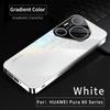 For Huawei P80 Ultra Case Fashion Gradient Colorful Slim Protective Back Cover Case For Huawei P80 P70 P60 P50 Pro Phone Shell