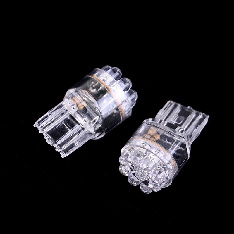 2Pcs/pack DC 12V T20 7443 7440 9LED Car Brake Light Bulb Auto Stop Turn Signal Light Lamp Auto Car Signal Light Lamp LED Bulbs Bulbs 7