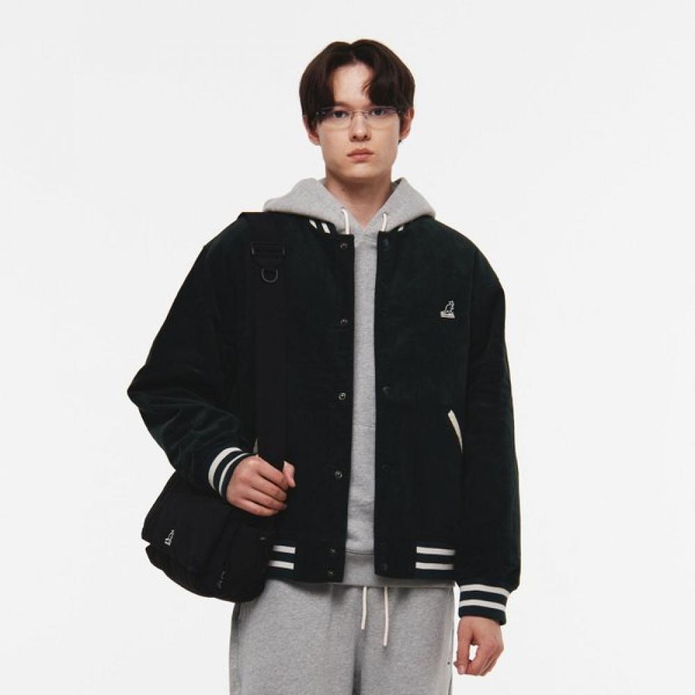 KANGOL Вельветовая куртка-бомбер 8554 Зеленая XL