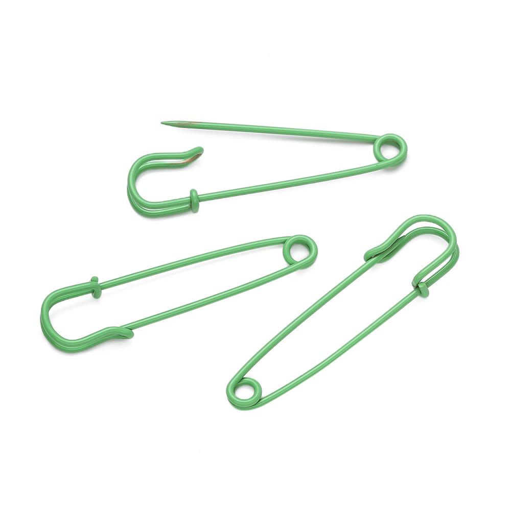 10pcs/lot Colorful Safety Pins Brooch Blank Base Brooch Pins 3/5 Rings Jewelry Pin for DIY Jewelry Making Supplies Accessorie