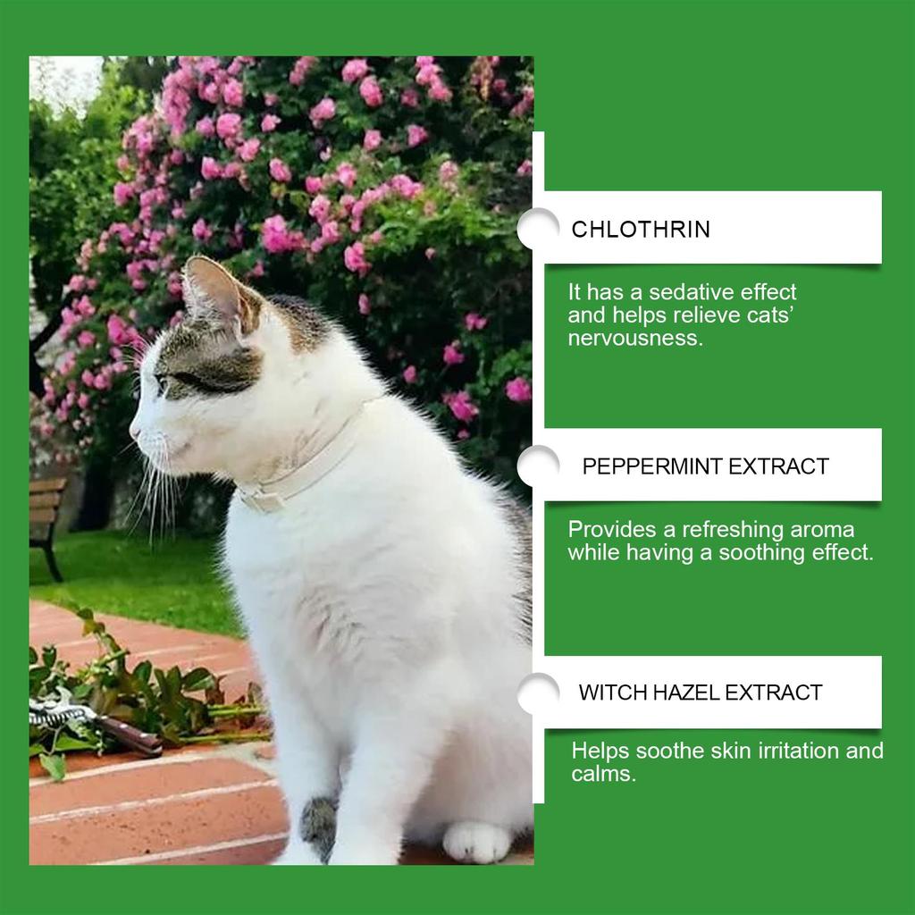 YEGBONG Cat Emotional Care Kit Pet Cat Comfort Calm Rutting Agitation Noise Reduction Care