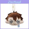 Entzückender Hinata Shoyo Plüschtier-Schlüsselanhänger Weiche PP-Baumwolle Volleyball-Charakter Geschenk