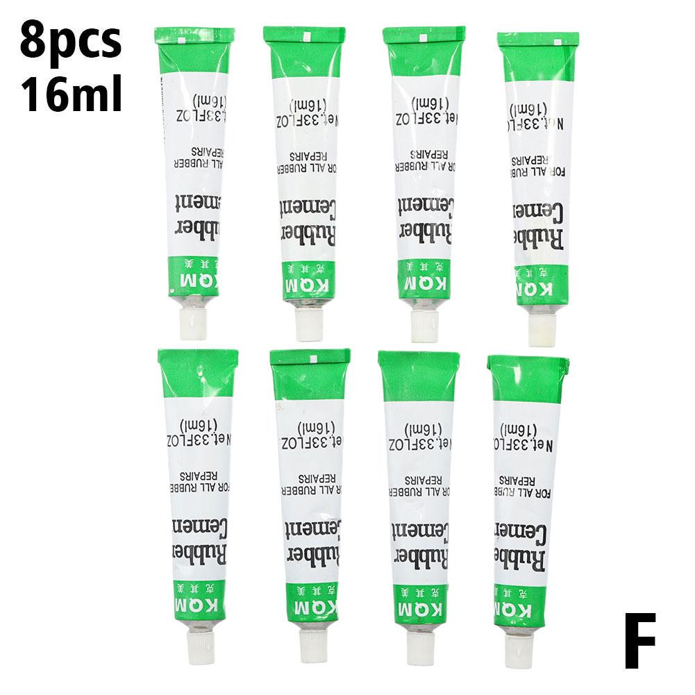 1/8pcs Car Motorcycle Bicycle Tire Repairing Glue Tyre Inner Tube Puncture Repair Tools Bike Trye Tire Patching Repair Glues