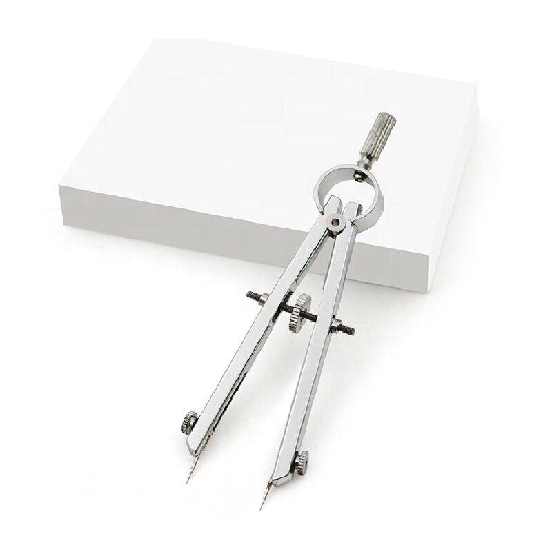 Professional Metal Alloy Spring Compass Protractor Jewelry DIY Industrial Marking Gauge Precision Drawing Positioning Divider