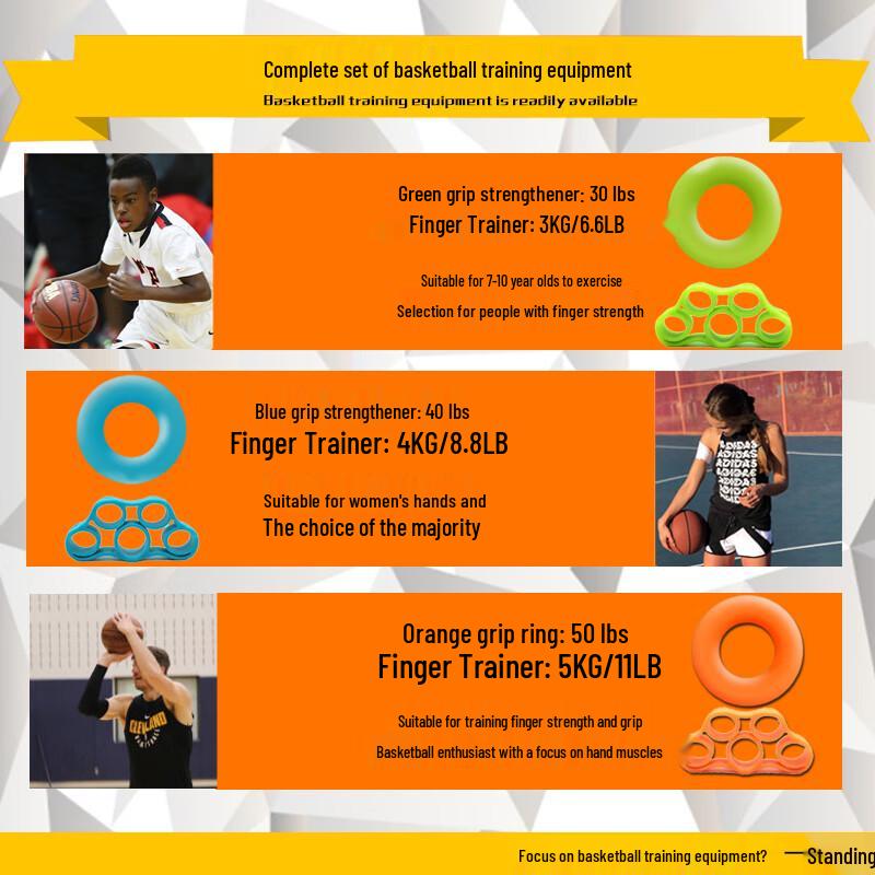 Yayying Silicone Finger Strength Trainer