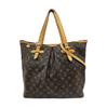 [Pre-Owned] Palermo Large Brown Coated Canvas Monogram Shoulder Bag - Fair #16Q9A4V