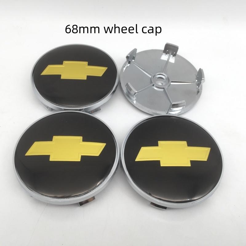 4pcs 3D For 56mm 60mm 68mm Car emblem Wheel hub Center Cap Badge covers sticker Decals Styling accessories