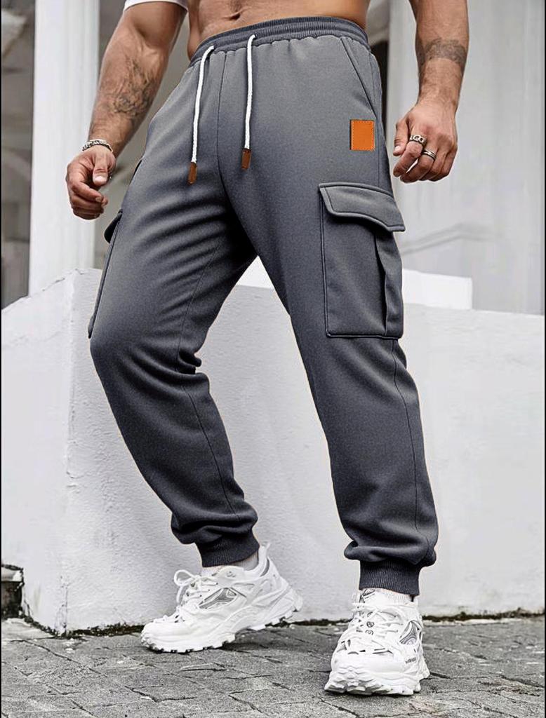 Men's Autumn-Winter Sports Casual Cargo Sweatpants