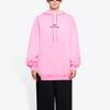 (WMNS) Balenciaga Sponsor Hoodie Pink Red Women's 578135TJVE15764