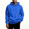 Men's Casual Color Hoodie with Front Pocket for Daily Wear