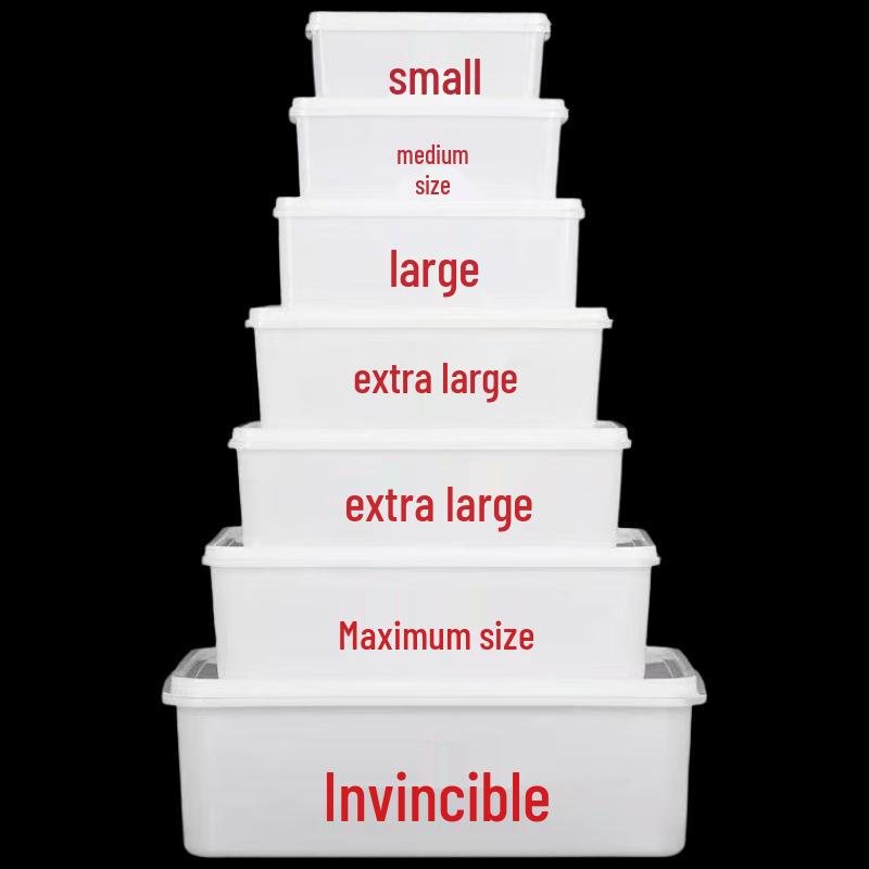 Molouna 2,21L Rechteckige Kunststoff-Lebensmittelaufbewahrungsbehälter, 10er-Pack