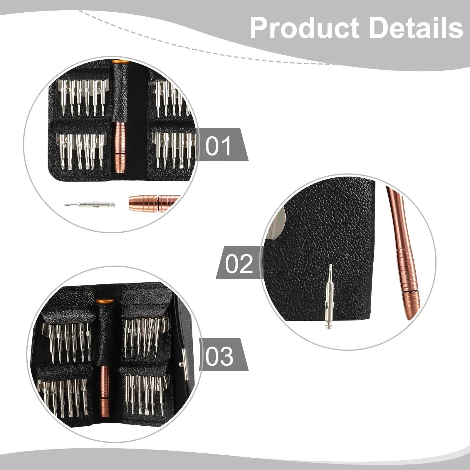 JSI 16-teiliges Mini Präzisions-Schraubendreher-Set – Sechskant, Torx, Stern, Für Reparaturen Schraubendreher Set